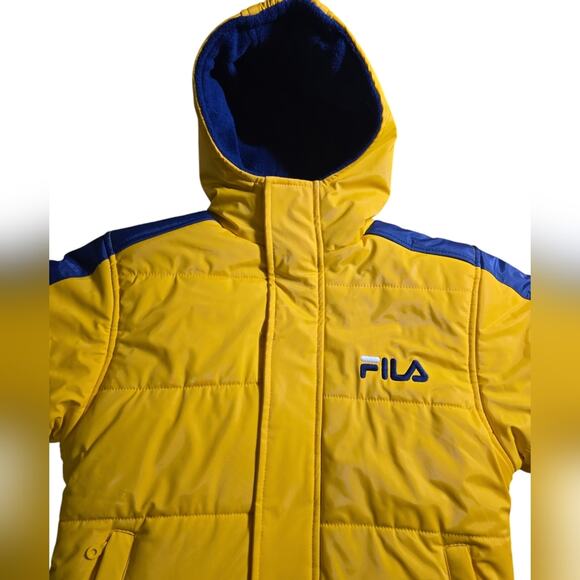 Fila Reversible Hooded Puffer Jacket - Picture 2 of 9